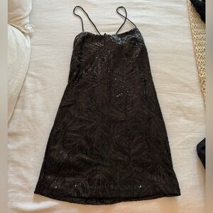 South Moon Under black dress, size S, NWT